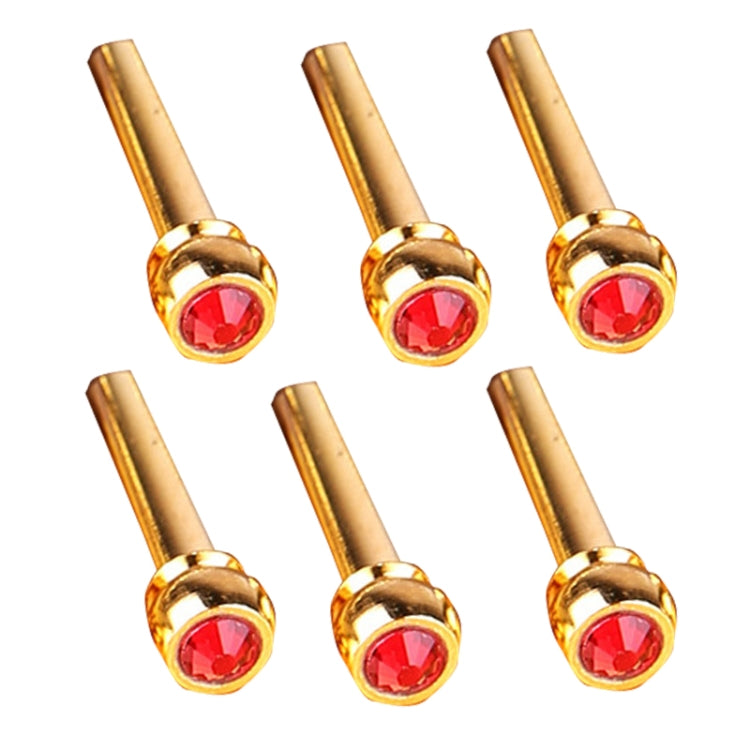 6PCS Guitar Dipping Pure Copper Citrimine Guitar Caps, Style: