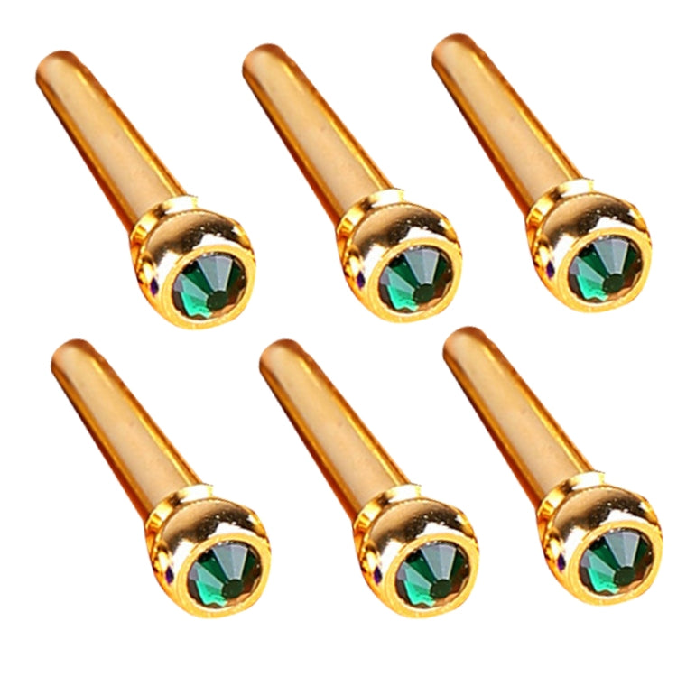 6PCS Guitar Dipping Pure Copper Citrimine Guitar Caps, Style: