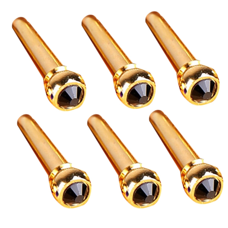 6PCS Guitar Dipping Pure Copper Citrimine Guitar Caps, Style: