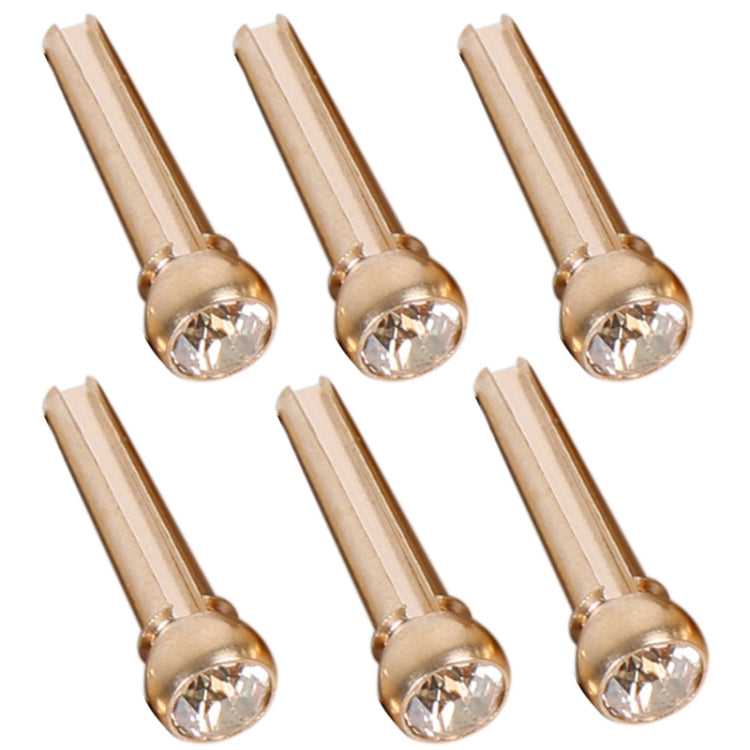 6PCS Guitar Dipping Pure Copper Citrimine Guitar Caps, Style: