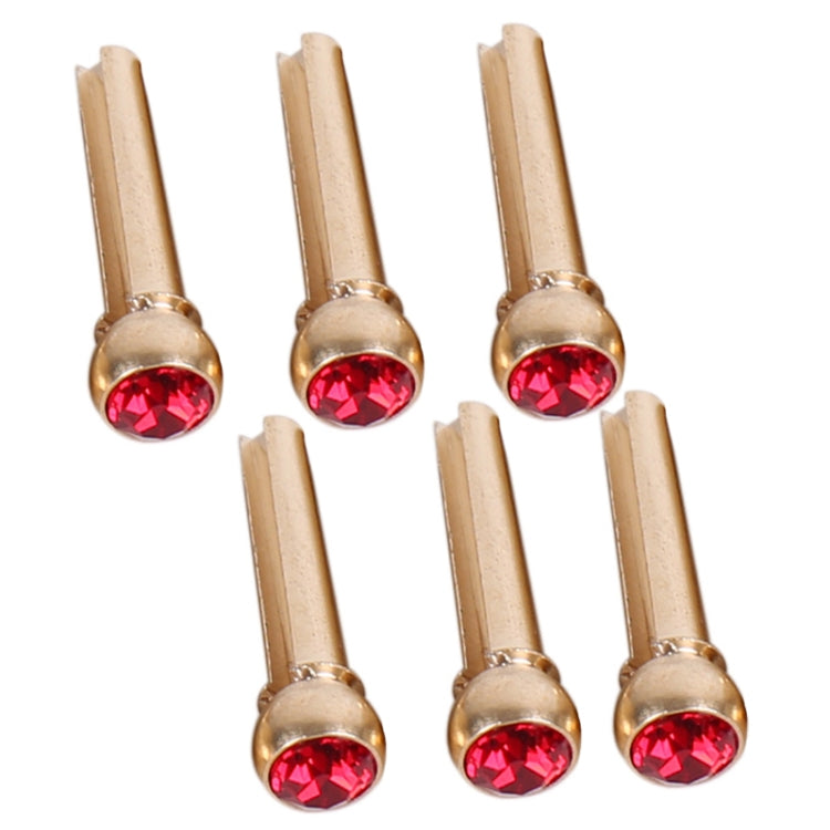 6PCS Guitar Dipping Pure Copper Citrimine Guitar Caps, Style: