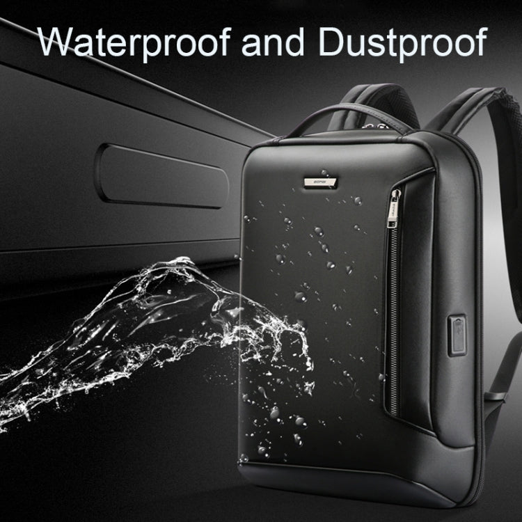 Bopai 61-109311 Large Capacity Lightweight Waterproof Laptop Backpack with USB Charging Port