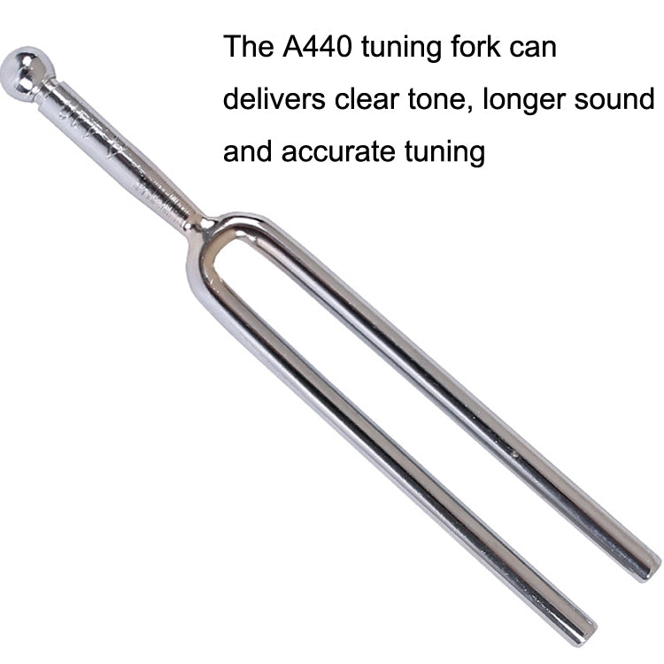 2 PCS Resonant Standard Teaching Sound Fork Stainless Steel Violin Instrument Music Sound Fork