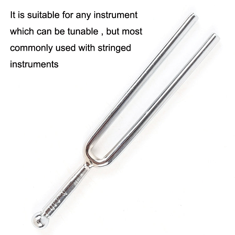 2 PCS Resonant Standard Teaching Sound Fork Stainless Steel Violin Instrument Music Sound Fork