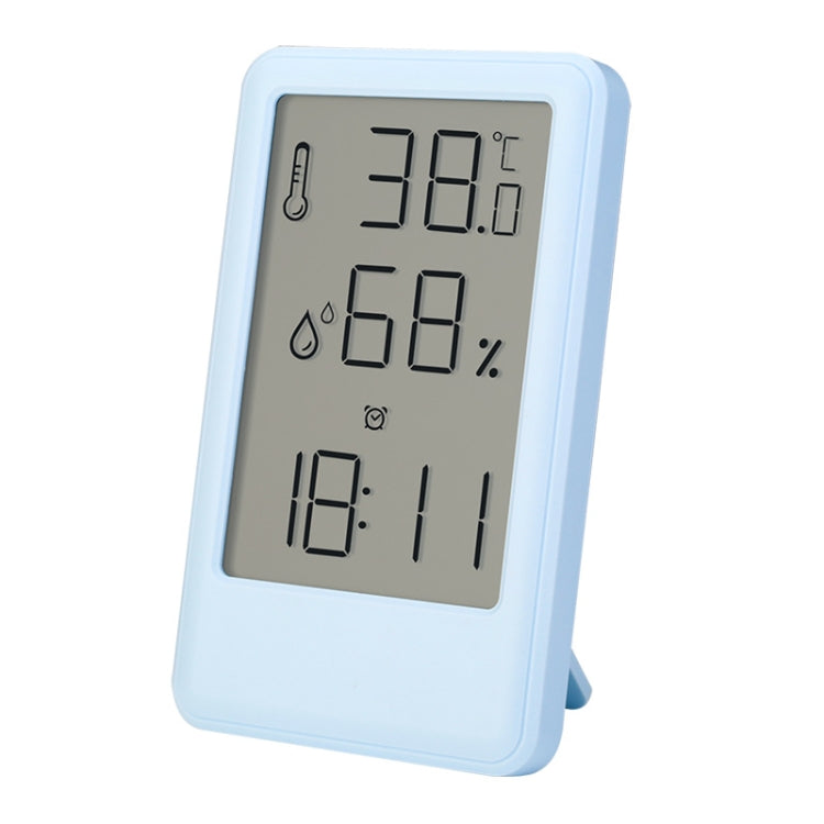 9032 LCD Large Screen Display Alarm Clock Temperature and Humidity Meter