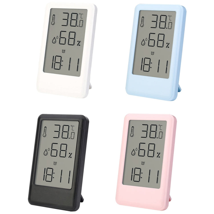 9032 LCD Large Screen Display Alarm Clock Temperature and Humidity Meter