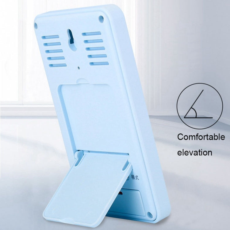 9032 LCD Large Screen Display Alarm Clock Temperature and Humidity Meter