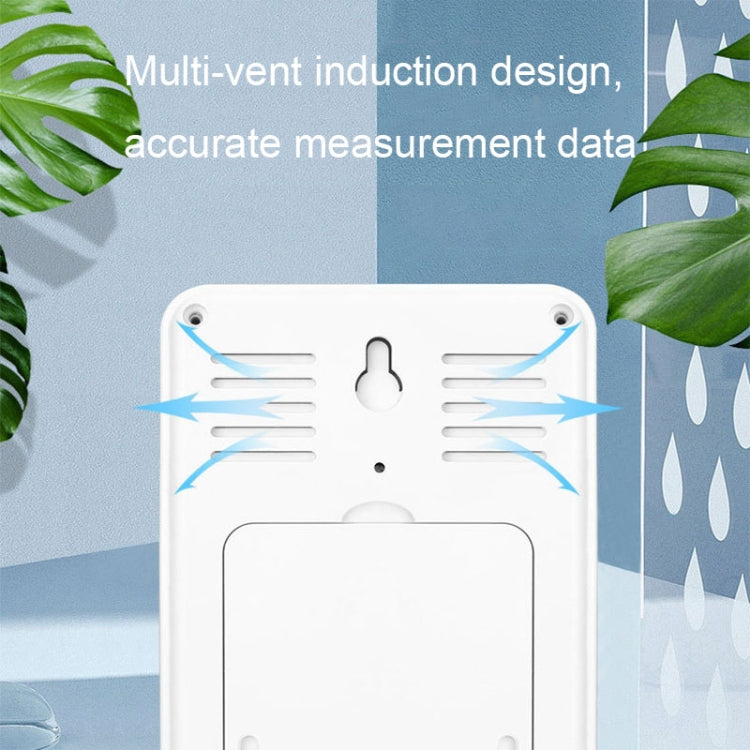 9032 LCD Large Screen Display Alarm Clock Temperature and Humidity Meter