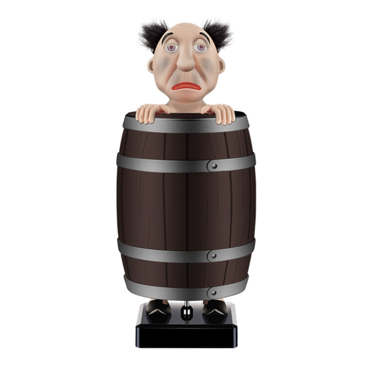 Wooden Barrels Automatic Ejection Cigarette Cases Spoof Toys