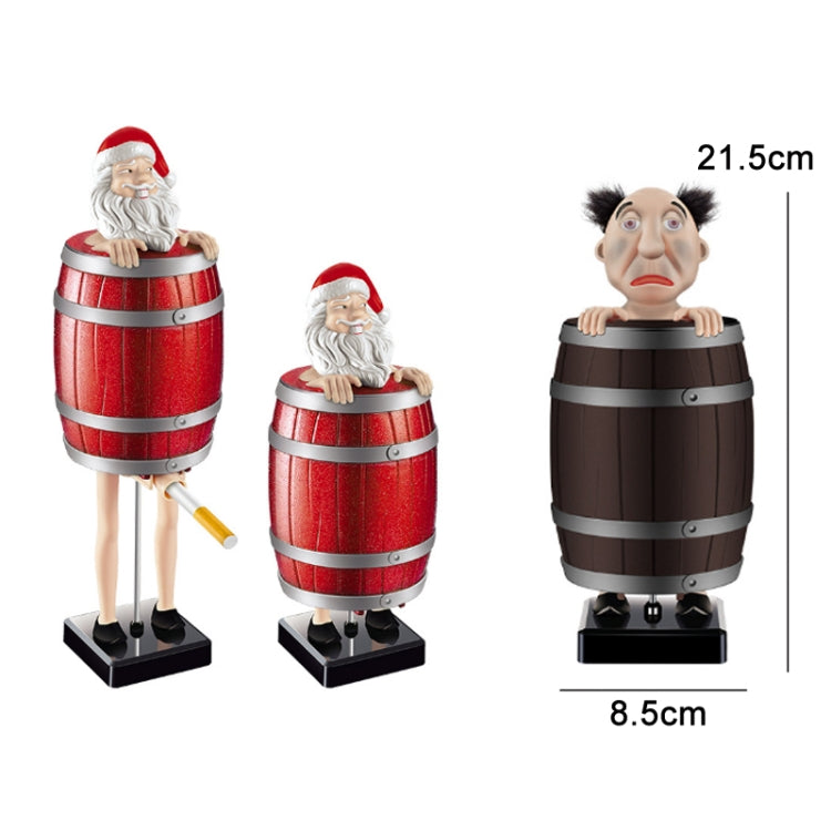 Wooden Barrels Automatic Ejection Cigarette Cases Spoof Toys