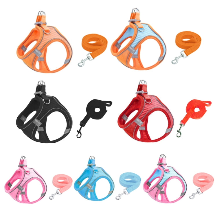 TM050 Pet Chest Strap Vest Type Breathable Reflective Traction Rope