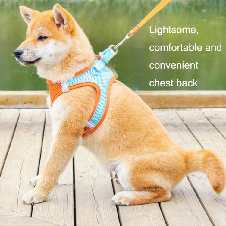 TM050 Pet Chest Strap Vest Type Breathable Reflective Traction Rope