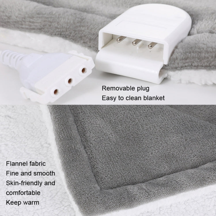 152x127cm Flannel 3-Speed Temperature Adjustable Heating Blanket
