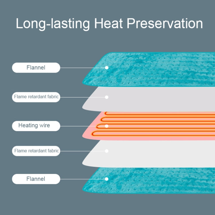 FY-1224 30x60cm Multifunctional Intelligent Temperature Control Timing Electric Blanket