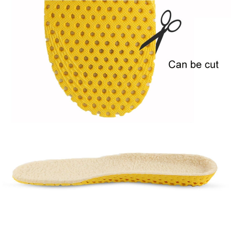 Imitation Lamb Wool Thickened Invisible Thermal Insole