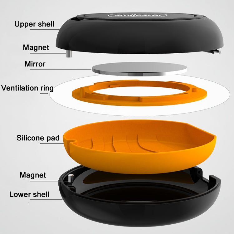 Smilestar Orthodontic Retainer Braces Box Denture Storage Box