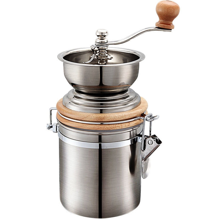 Household Stainless Steel Hand Crank Coffee Bean Grinder