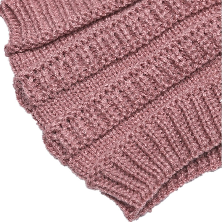 Autumn and Winter Women Knitted Headband Widening Face Wash Head Cover