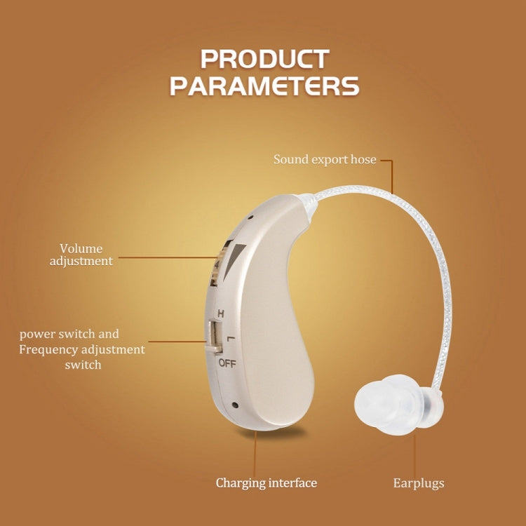 Portable Rechargeable Invisible Hearing Aid