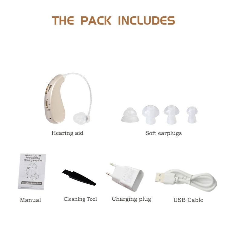 Portable Rechargeable Invisible Hearing Aid