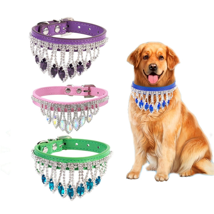 Gem Rhinestone Pet Collar Puppy Cat Pet Collar