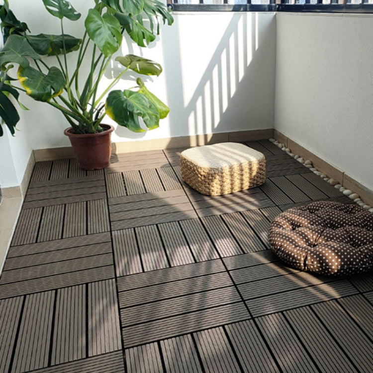 Outdoor Plastic Wood Waterproof Anti-corrosion Splicing Floor