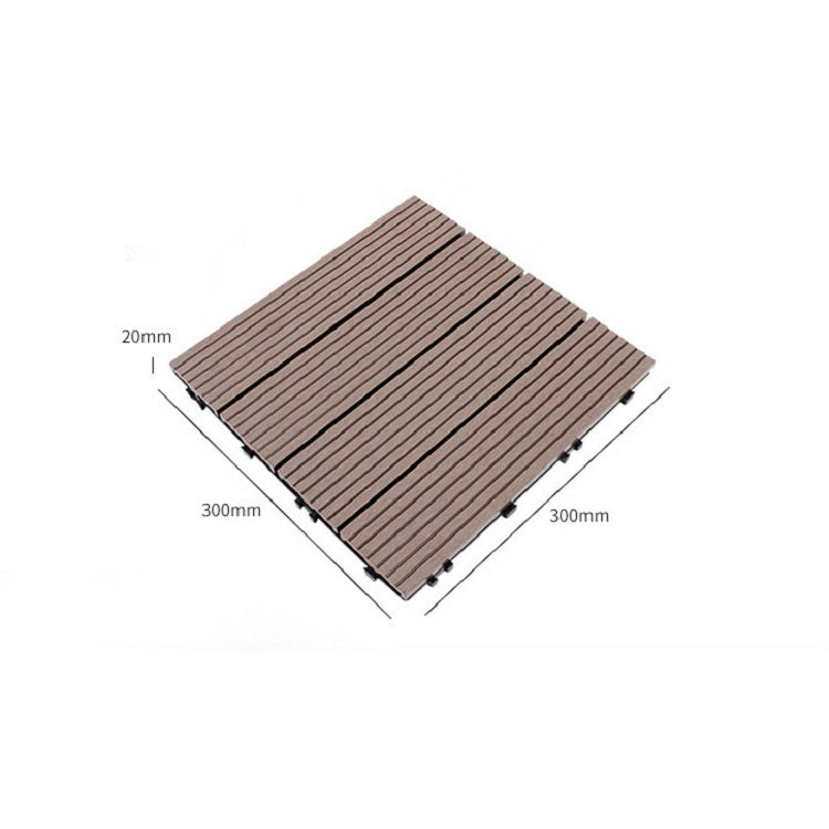 Outdoor Plastic Wood Waterproof Anti-corrosion Splicing Floor