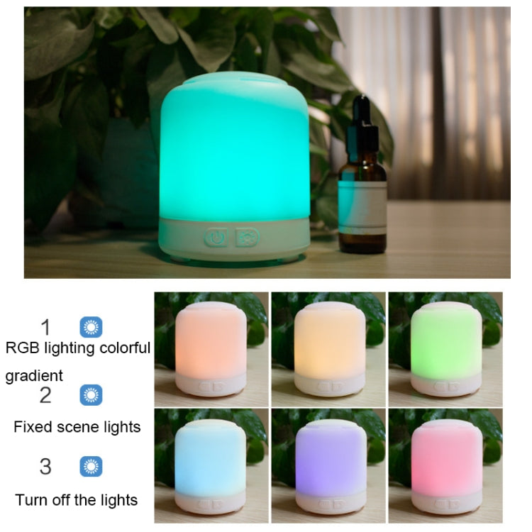 RD1909 Portable RGB Light Effect Anhydrous Aromatherapy Lamp, Spec:
