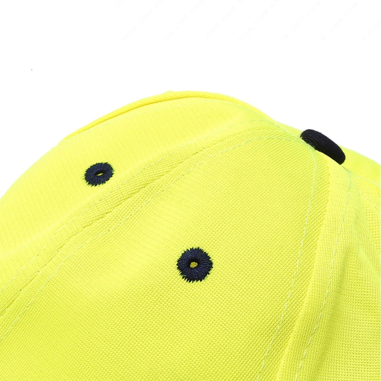 AS-610 Traffic Safety Reflective Sunshade Cap Sport Breathable Fluorescent Cap