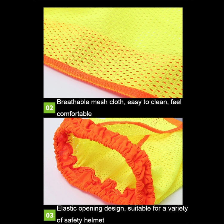 AH-004 Summer Sunscreen Helmet Breathable Reflective Cap Cover without Hat