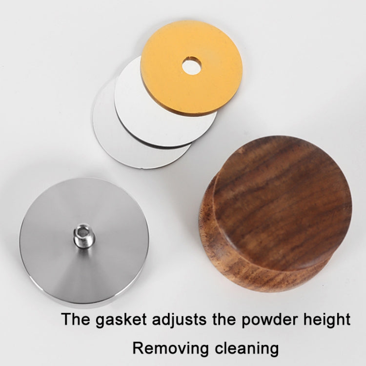 Pear Wood Stainless Steel Coffee Compressor