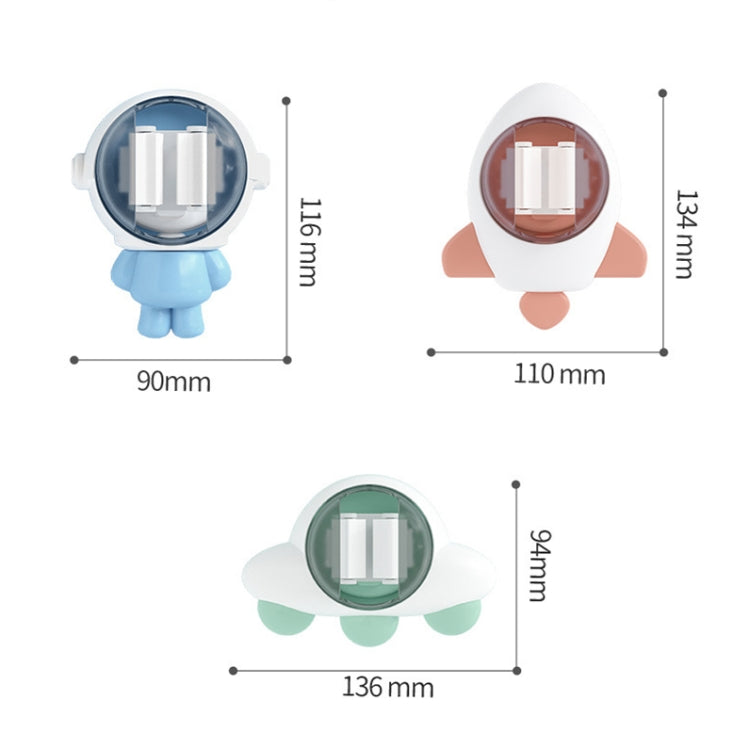 Ffcat Bathroom Mop Rack Cartoon Seamless Sticker Mop Hook