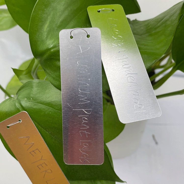 20 PCS Portable Waterproof Aluminum Plant Tags Waterproof Plant Label