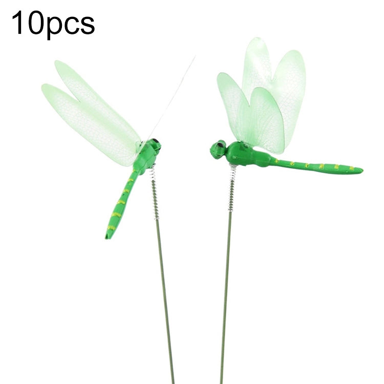 Simulation Plug Rod Magnetic Dragonfly Home Wall Garden Decoration
