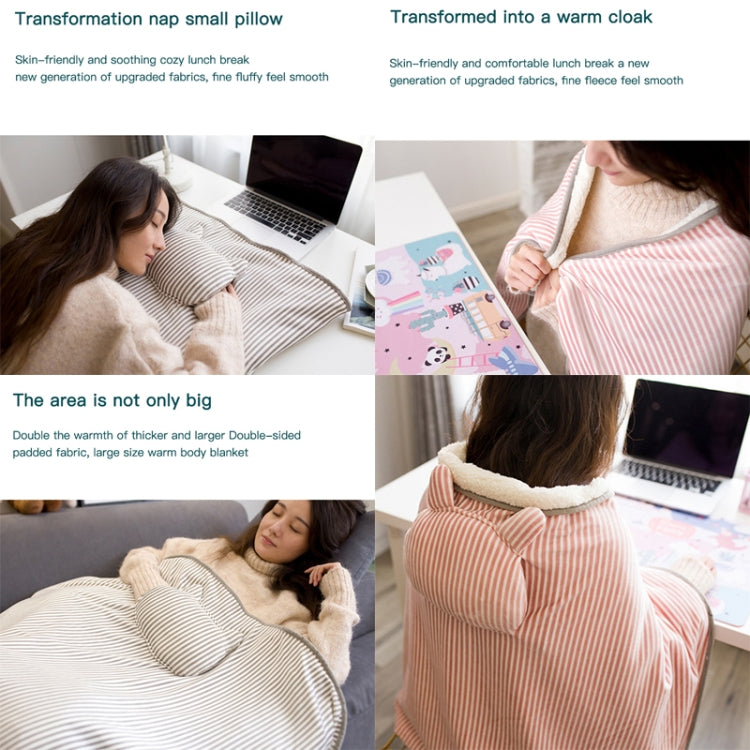 AI-540 72x115cm USB Body Warmer Blanket Office Heater Electric Heating Shawl