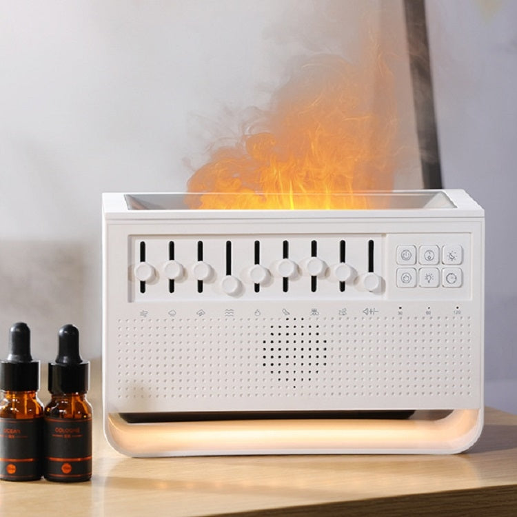 White Noise Sleep Instrument Simulation Flame Ultrasonic Humidifier