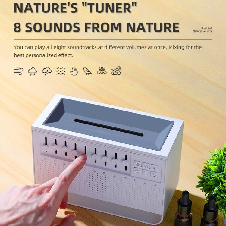 White Noise Sleep Instrument Simulation Flame Ultrasonic Humidifier