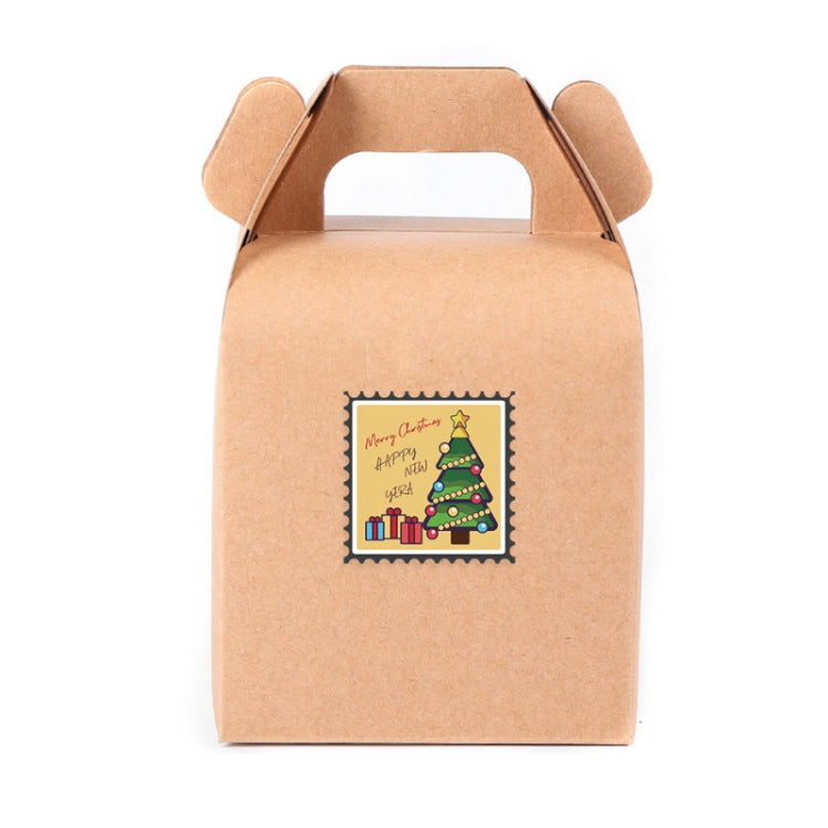 Christmas Sticker Decorative Gift Card Packaging Seal Sticker