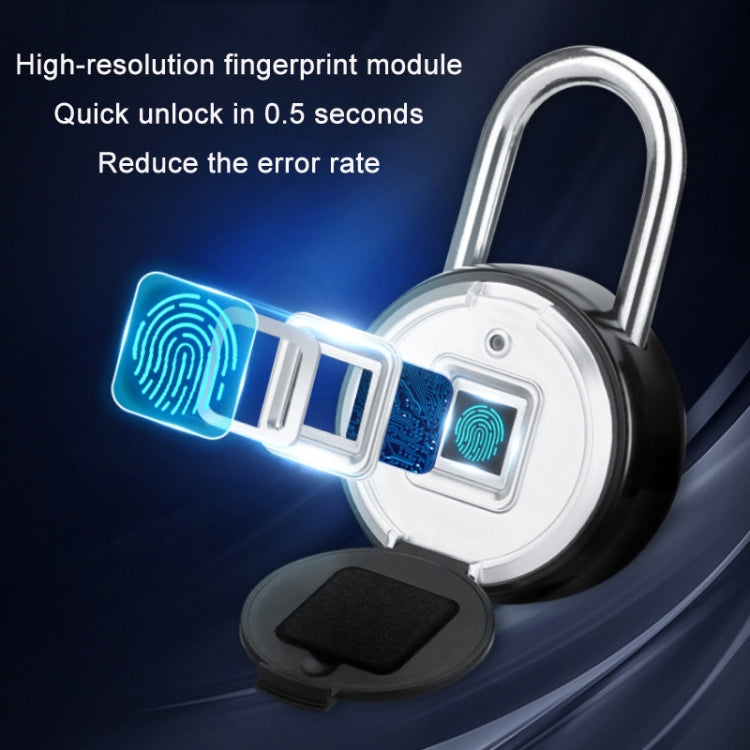 Outdoor Waterproof Electronic Intelligent Fingerprint Padlock
