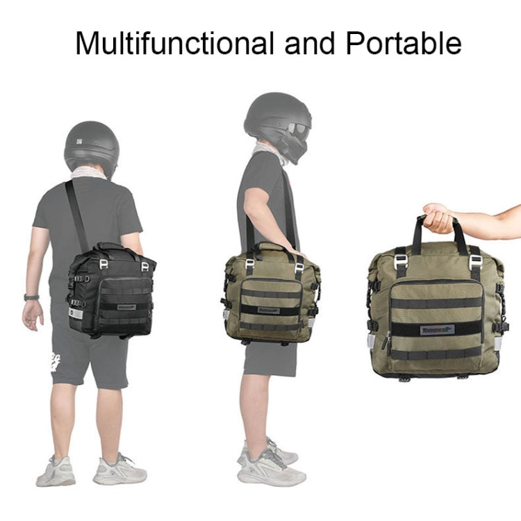 Rhinwalk MT2040 20L Large Capacity Waterproof Quick Release Motorcycle Side Bag