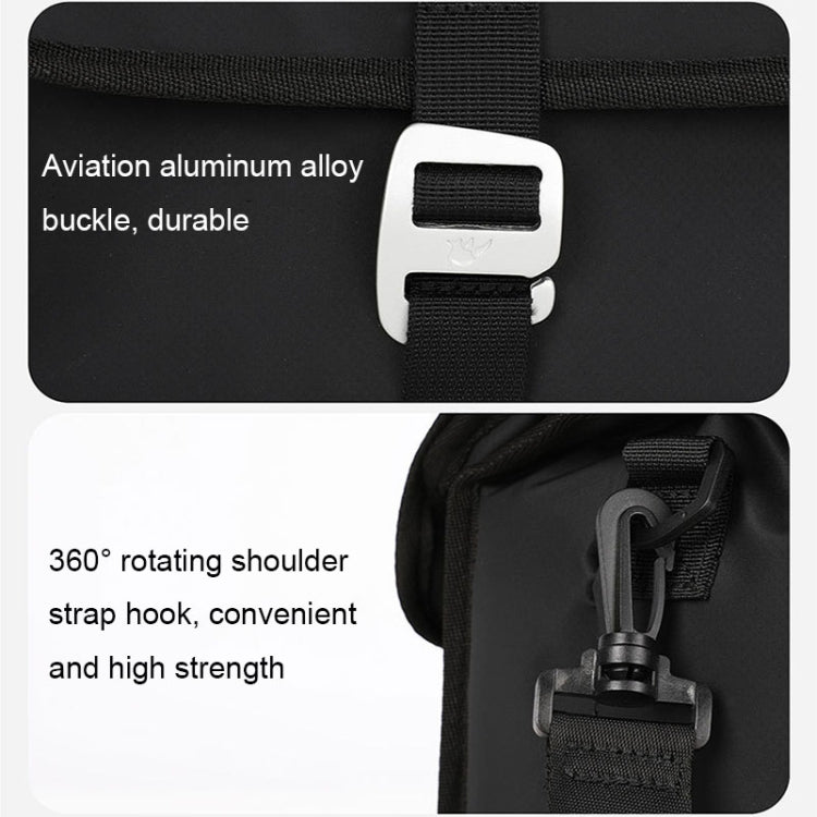 For Brompton Rhinowalk RK9107 Foldable Expansion Thermal Bicycle Bag with Rain Cover