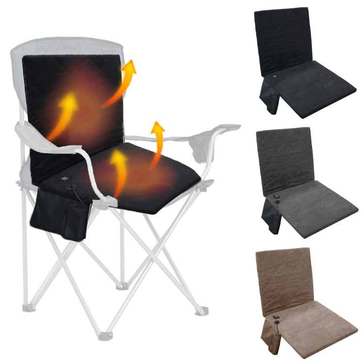 Outdoor Winter Camping Warm USB Heating Cushions With Backrest