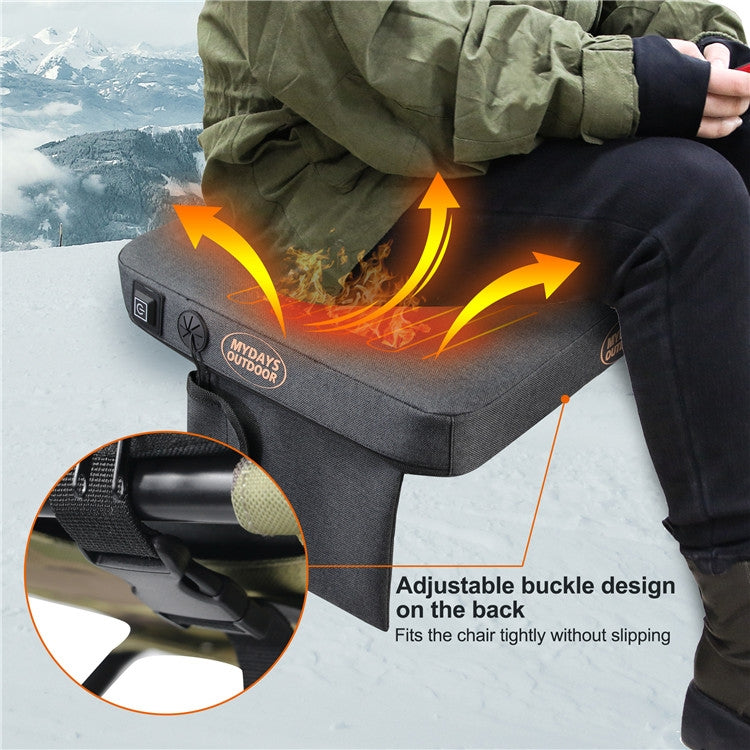 Outdoor Camping Stool USB Heating Portable Mat