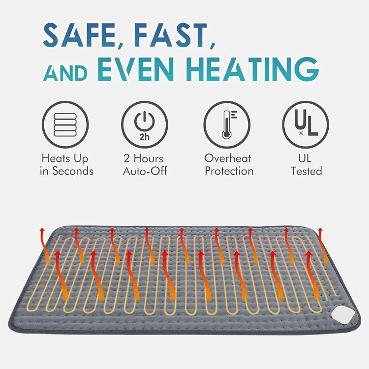 Electric Heating Blanket Heating Physiotherapy Pad Warm Waist Belly Pad with Buckle