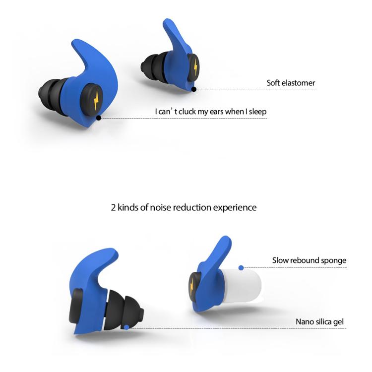 Anti-noise Sleep Earplugs Soundproof Earplugs