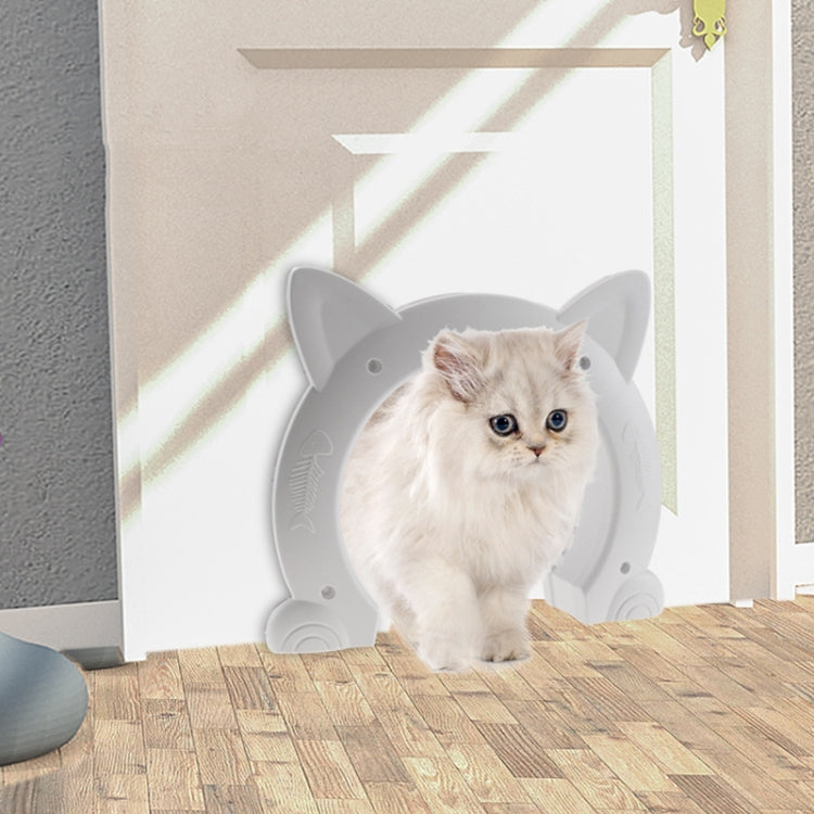 MM01 Can Control the Direction of Access Pet Door Flap Cat Door