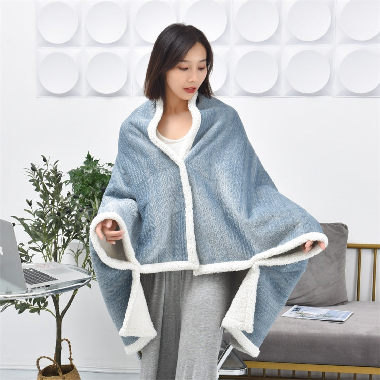 Flannel Thickened Embossed Shawl Blanket Office Air Conditioning Blanket