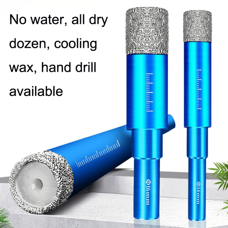 Ceramic Glass Hole Opener Domestic Marble Hole Puncher, Punch Diameter: 16mm