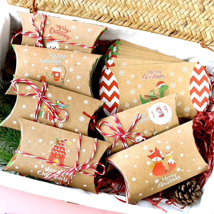 1set 24 PCS/Set Christmas Candy Wrapping Box Cartons