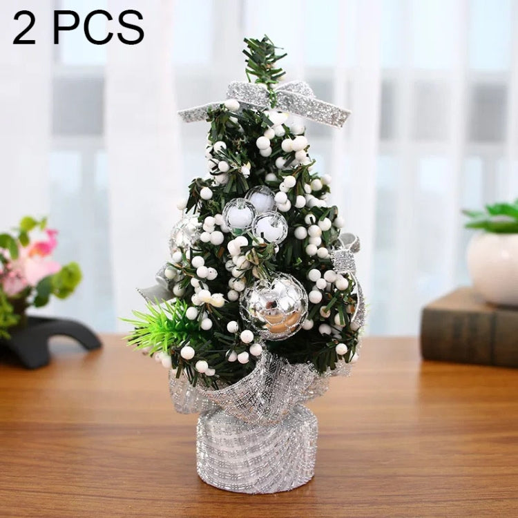 20cm Mini Christmas Decoration Tree Christmas Day Shopping Mall Decorative Props